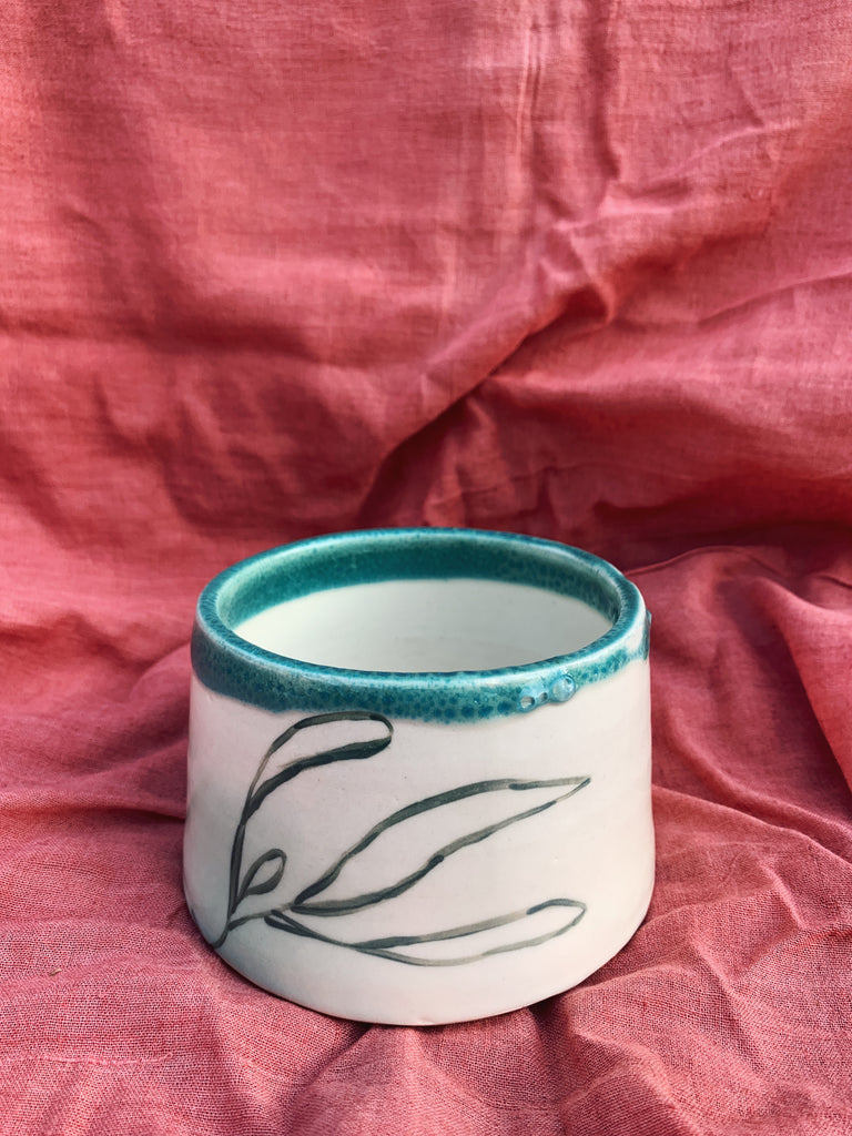 Hand painted planter